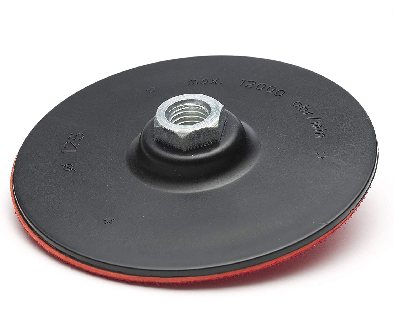 Glass Polish 125mm Rotary Hook and Loop Backing Pad with M14x2 Thread for Rotary Polishing Machine - GP12629