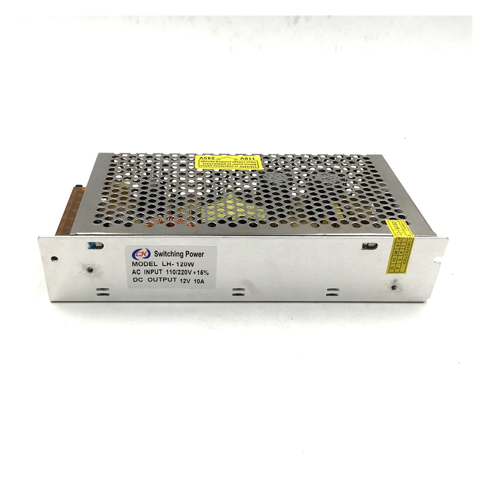 Labornetzteil,Schaltnetzteil AC/DC 12V 24V 1A 2A 3A 4A 5A 6A 8A 10A 12A Transformatorschalter Netzteil 10W 50W 100W 150W 200W-Treiber für Streifenleuchte(12V,10A)