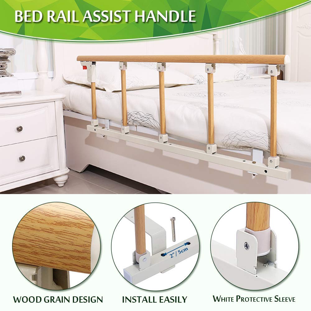 Buy Bed Assist Rail for Elderly Adults Safety Bed Side Rails Medical