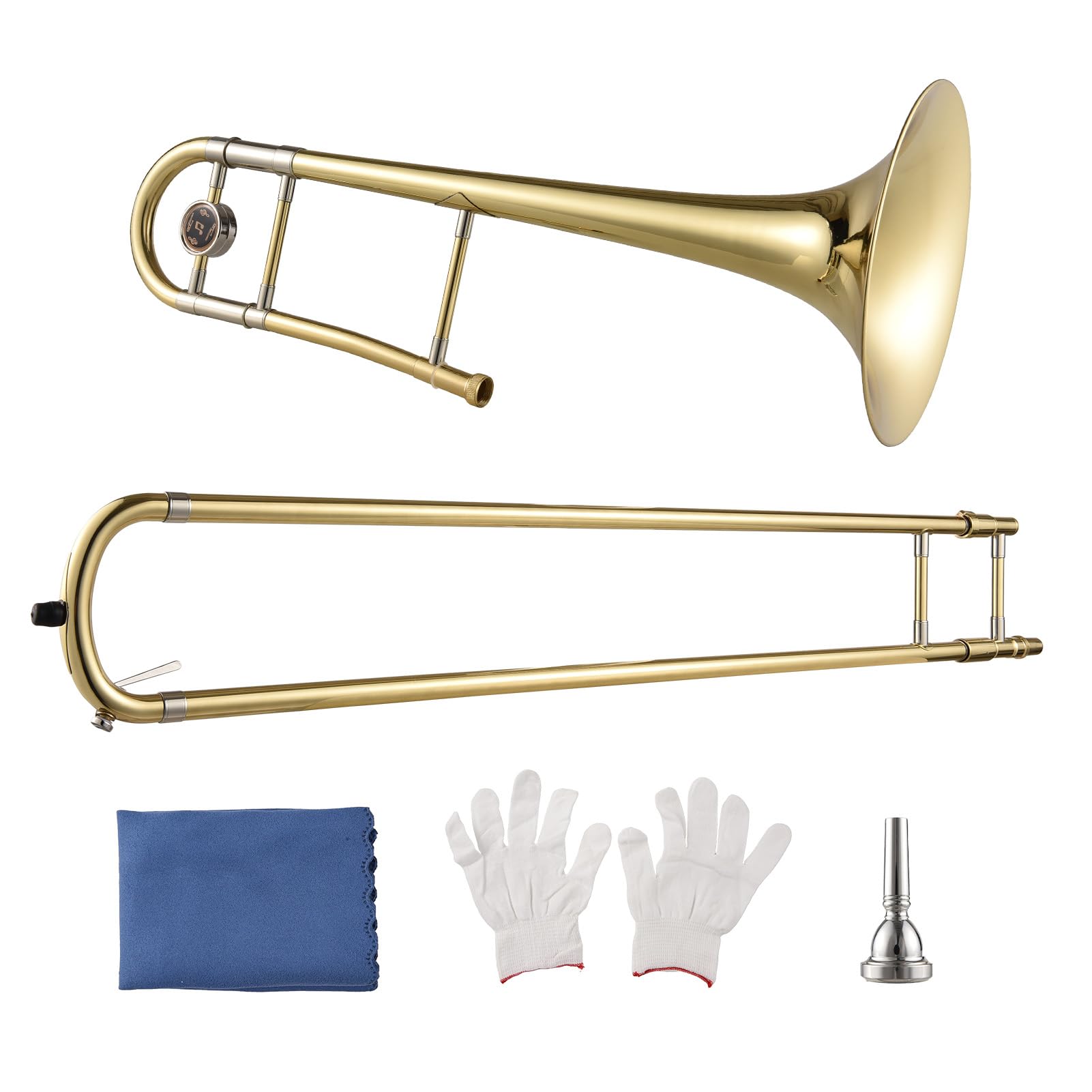 Karlak Bb Puzon Premium Kunszt Potężny Dźwięk dla Początkujących Instrument Dęty z walizką do Przenoszenia