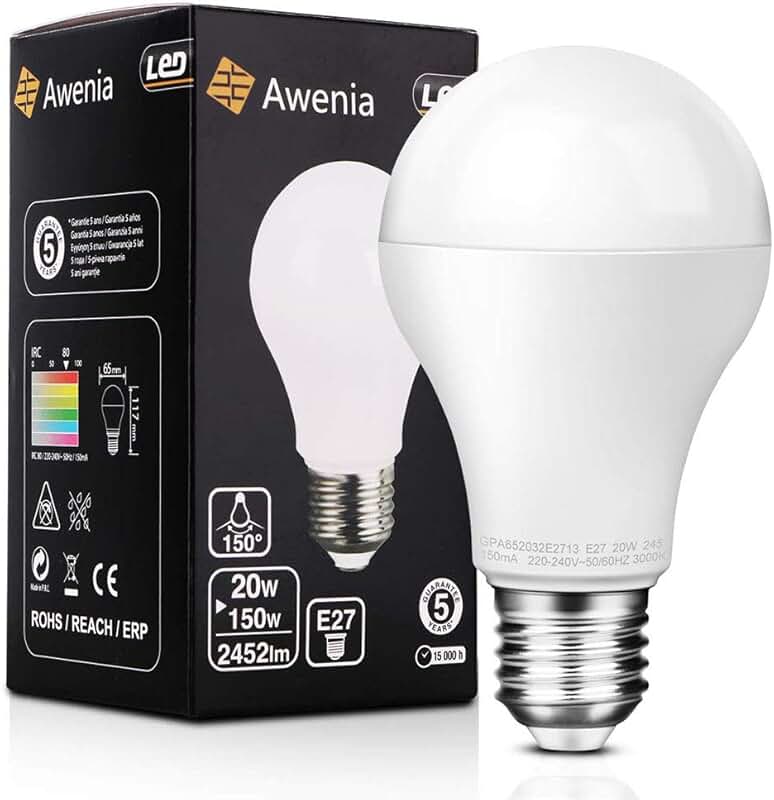 Ampoule Led E27 La Plus Puissante Amazon.fr : ampoule led e27 puissante