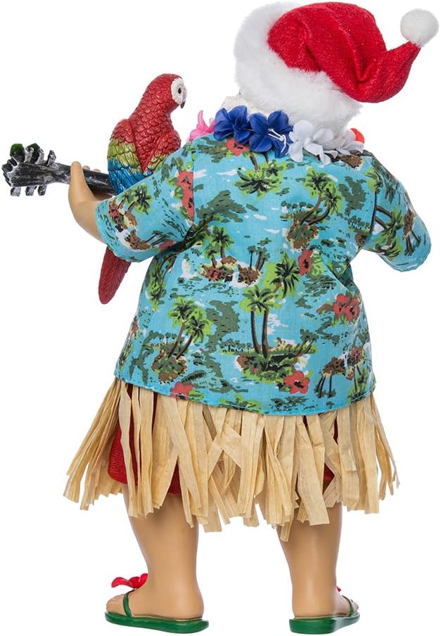 Kurt Adler 11" Fabriche' Beach Santa