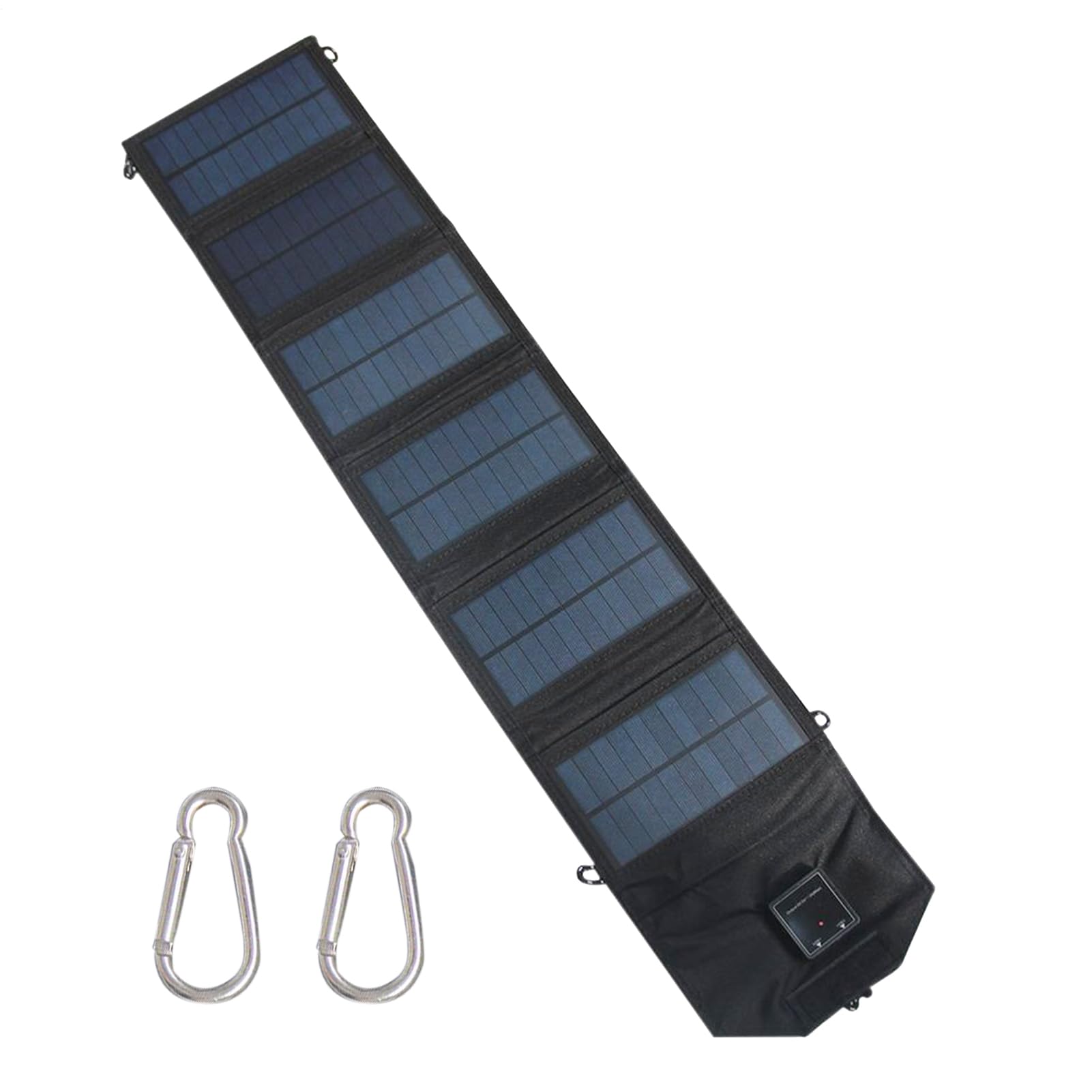 Panneau Solaire Portable léger de 120 W – Chargeur USB C à efficacité de Conversion de 19% | Cellule Solaire Pliable de Type N, pour Batterie de téléphone, Voyage, Camping, randonnée, pêche
