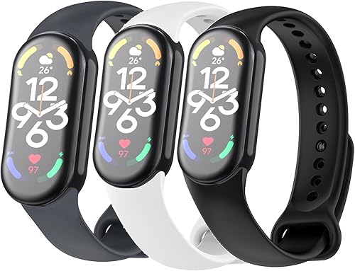 Correa de repuesto para Xiaomi 8 Sport Accessories Watchbands, 10 colores Classic TPU Watch Band con hebilla de acero inoxidable para Xiaomi 8