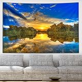 Third Eye Tapestries “Warrior” Wall Tapestry by Shane Myers - Photography Art Tapestry - Hanging Mod