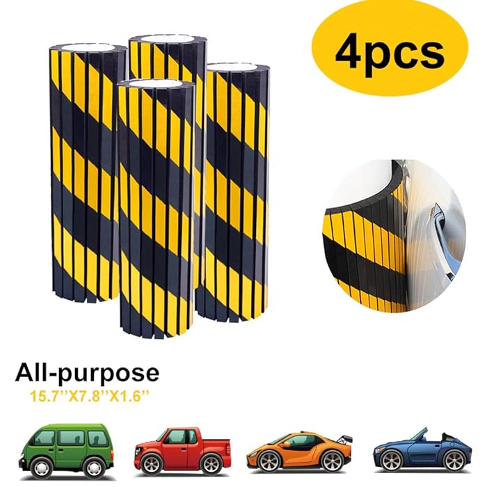 Buy GUEQUITLEX Garage Wall Protector Foam Wall Column Guard for Parking