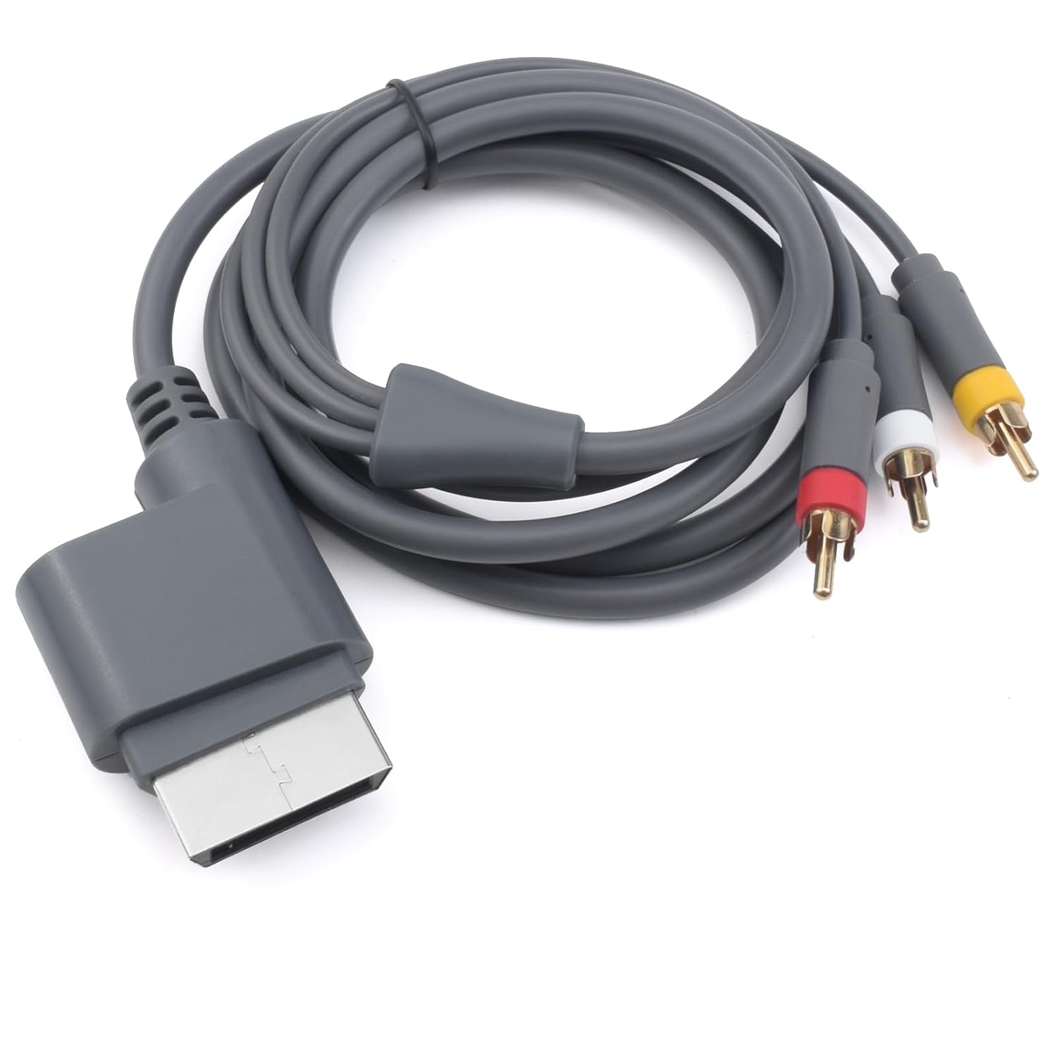 Xbox 360 AV Cable, Composite RCA Audio Video AV/TV Out Cord Compatible with Xbox 360 Console to TV, 6FT