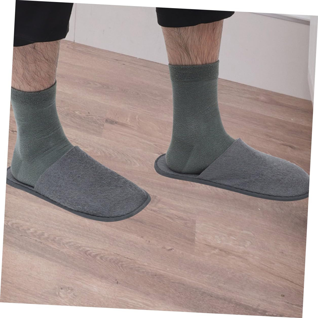 TEHAUX 20 Paia di Pantofole da Viaggio Monouso Leggere e Portatili Pantofole da Hotel e Spa Unisex Comode per Casa Soggiorno e Viaggi