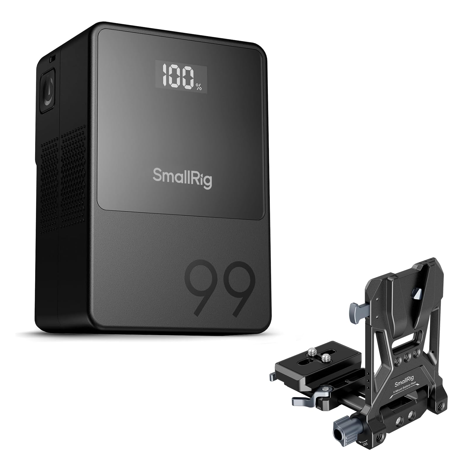 Amazon.co.jp: SmallRig VB99 Mini V Mount Battery (Kit