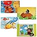 Produktbild com-four® 4x Platzsets für Kinder, Tisch-Set mit verschiedenen Motiven, 44 x 28 cm (04 Stück - 44x28cm Kindermotive 2)