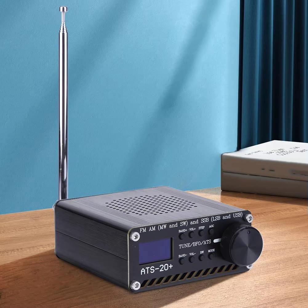 ATS-20+ Si4732 Full Band FM AM MW SW SSB Ricevitore Scanner-0.96 Pollici OLED Schermo FM AM SSB LSB USB con Antenna