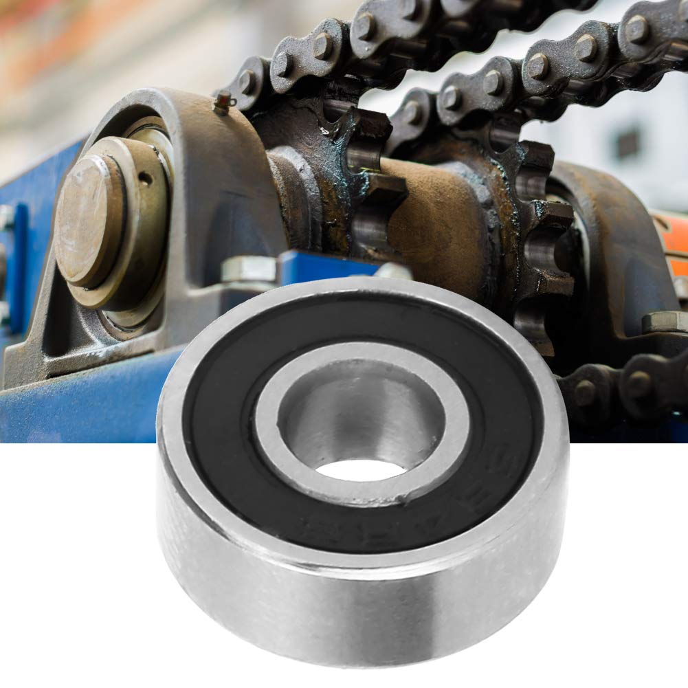 694-2RS 695-2RS 696-2RS Double Sided Rubber Sealed Deep Groove Ball Bearings 10pcs High Performance Bearings Waterproof Dustproof (696-2RS Inner Diameter: 6mm Outer Diameter: 15mm)