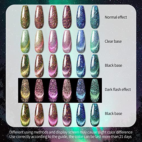 UR SUGAR Smalto per unghie UV riflettente, 6