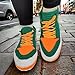 Custom Miami Hurricanes-Inspired Low Top Sneaker Slippers – Handmade Crocheted Cotton Basketball Shoes for Men & Women, Cozy Plush Streetwear, Hypebeast Sneakerhead Retro Fashion – Fits Adult Sizes (US 5–13)