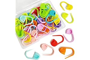 Colorful Knitting Crochet Markers (50 Pack)