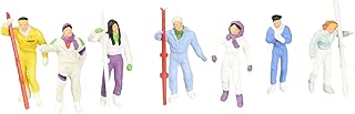 Preiser 10316 Skiers Package(7) HO Model Figure