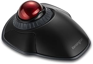 Kensington K70992WW – Wireless Mouse with Trackball and Orbit Scroll Ring, Customizable Mouse with Bluetooth for Laptop, …