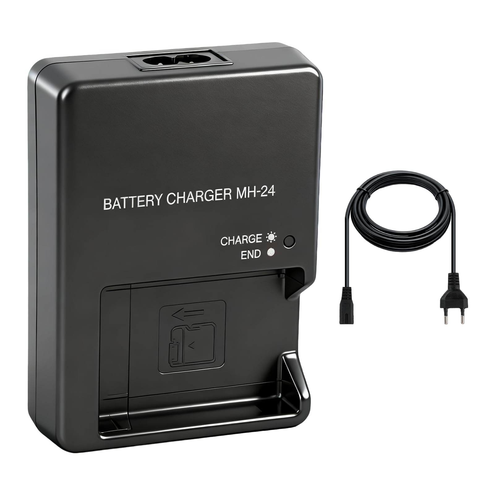 Caricabatterie per Nikon D3100, D3200, D3300, D3400, D3500, D5100, D5200, D5300, D5500, D5600, P7000 a P7800, Caricabatterie per fotocamere EN-EL14/14/14 EN-EL14A