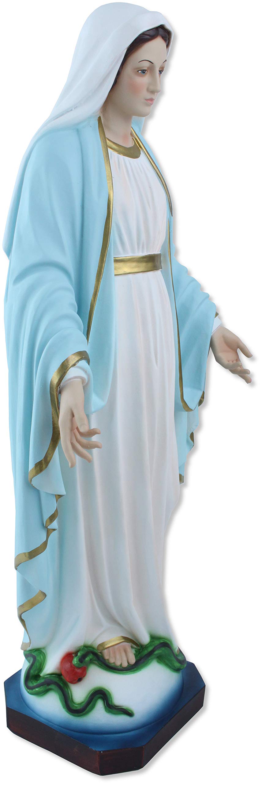 Statua Madonna Immacolata o Miracolosa in Resina - Cm 50 - MADE IN ITALY