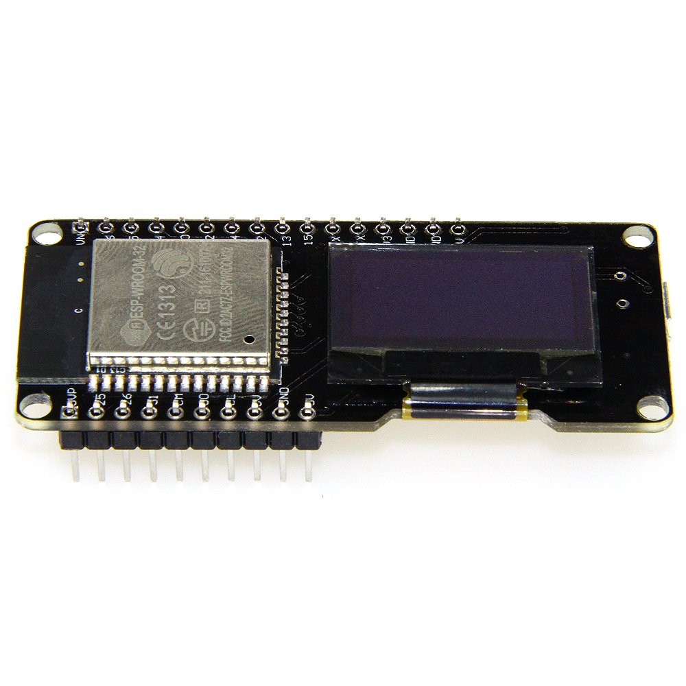 2pcs ESP32 OLED WeMOS Development Board WiFi+Bluetooth ESP-WROOM-32 ESP-32 ESP-32S
