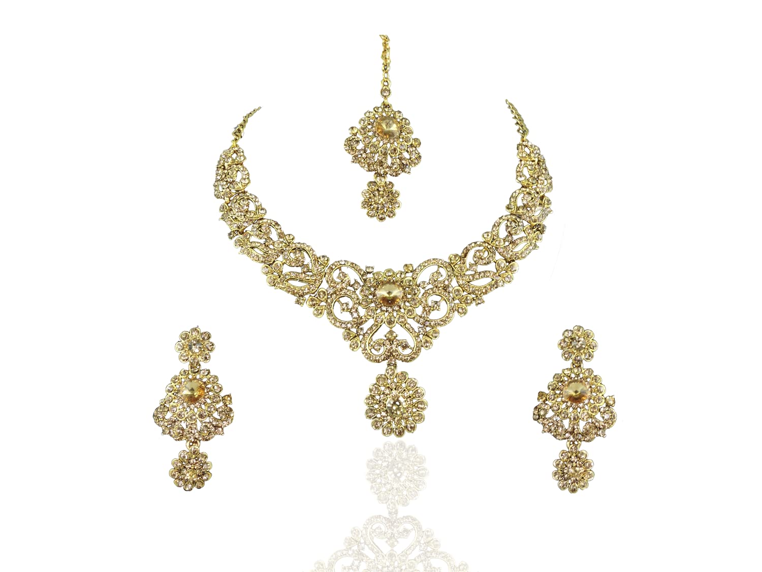 KAHAR CREATION Gold Plated Traditional Kundan Necklace Jewellery Set (FLCT) (B0BRW9CVYB) Amazon Price History, Amazon Price Tracker