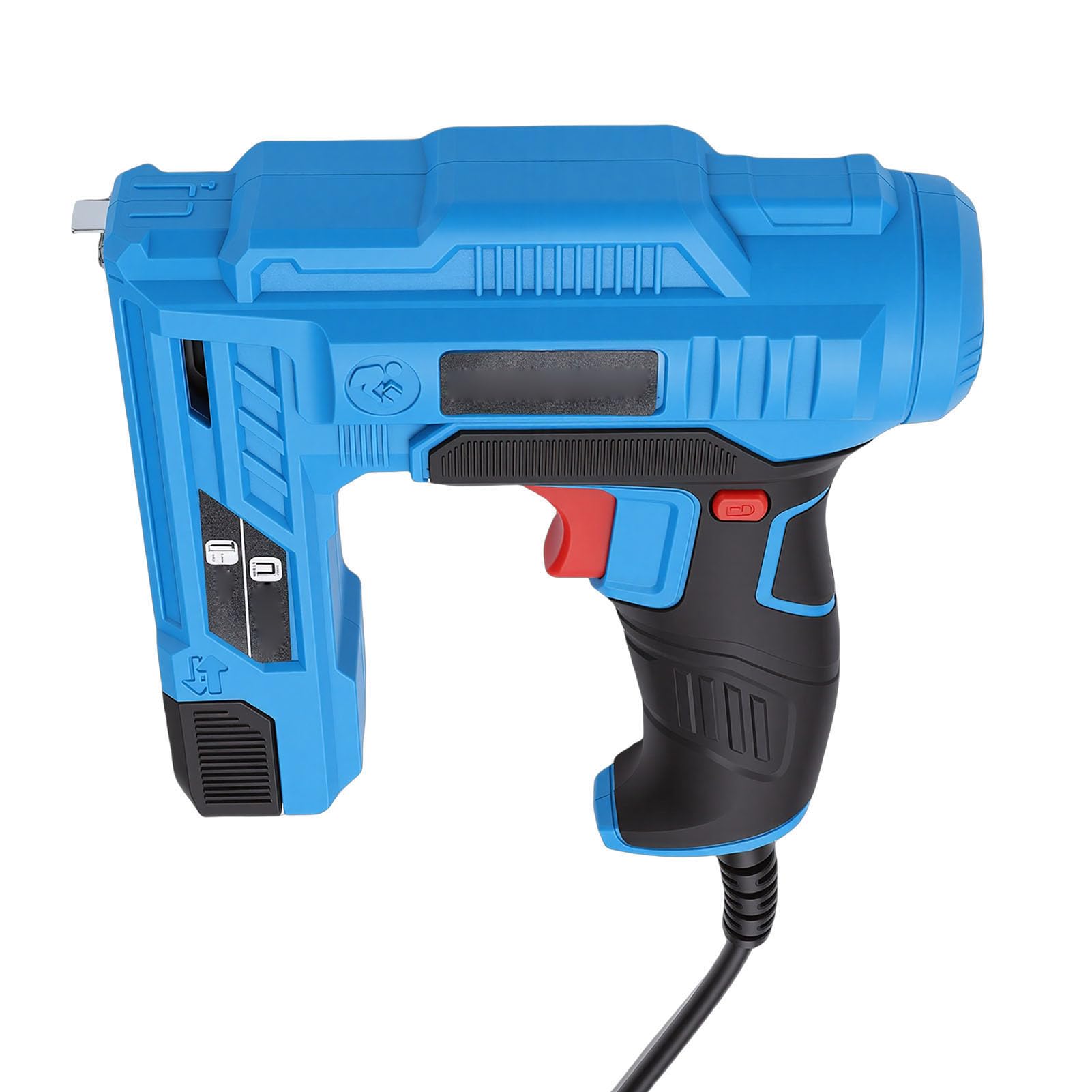 Pistola de Clavos Eléctrica, Pistola Grapadora con 600 Piezas de Clavos de 14 Mm, 400 Piezas de Grapas de 10 Mm para Proyectos Domésticos de Carpintería, sin Compresores de Aire ni (Enchufe