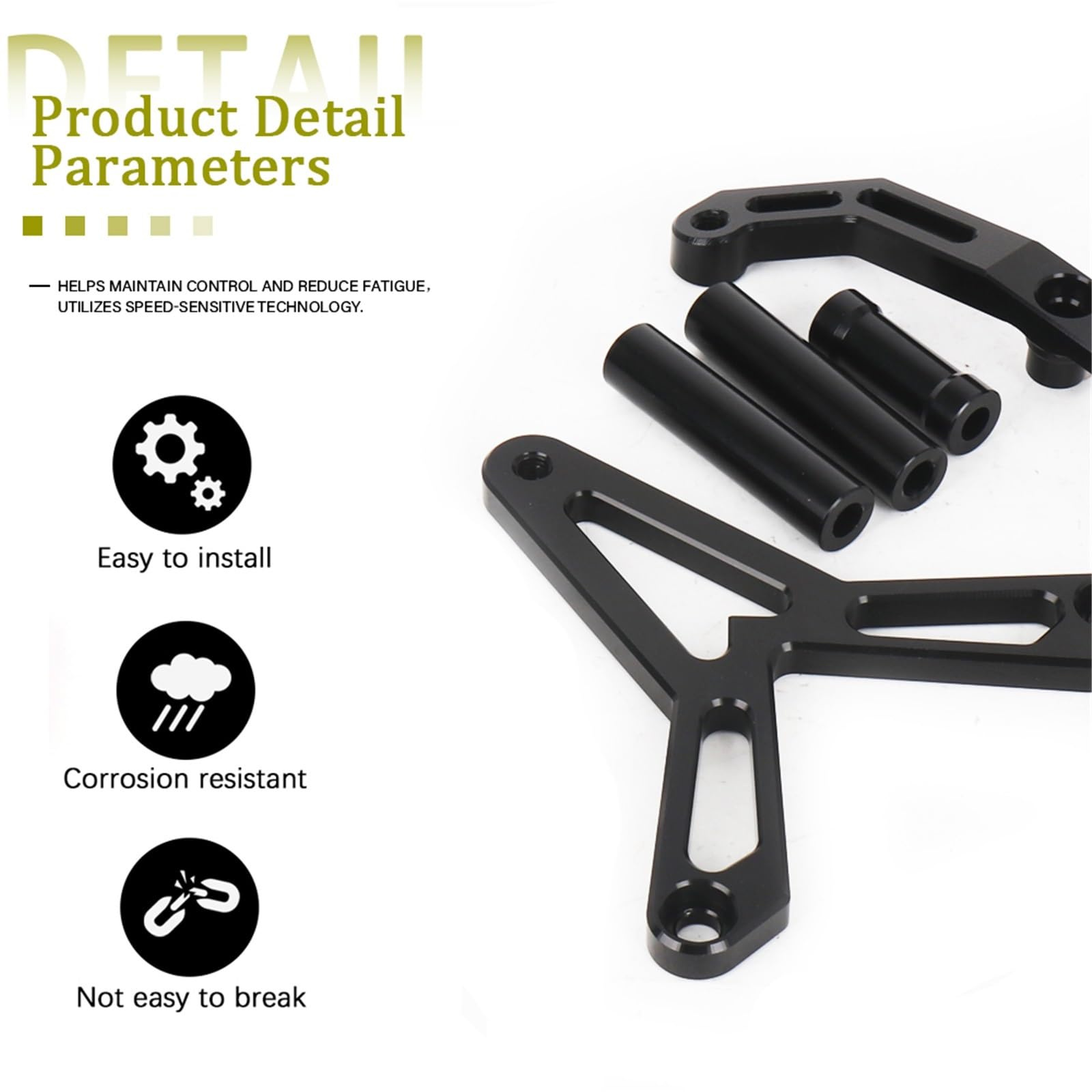 Stabilisateur D'amortisseur De Direction Moto Et Kit Montage Support pour Yamaha Tracer 9 TRACER9 Tracer Tracer9 GT 2021 2022 2023