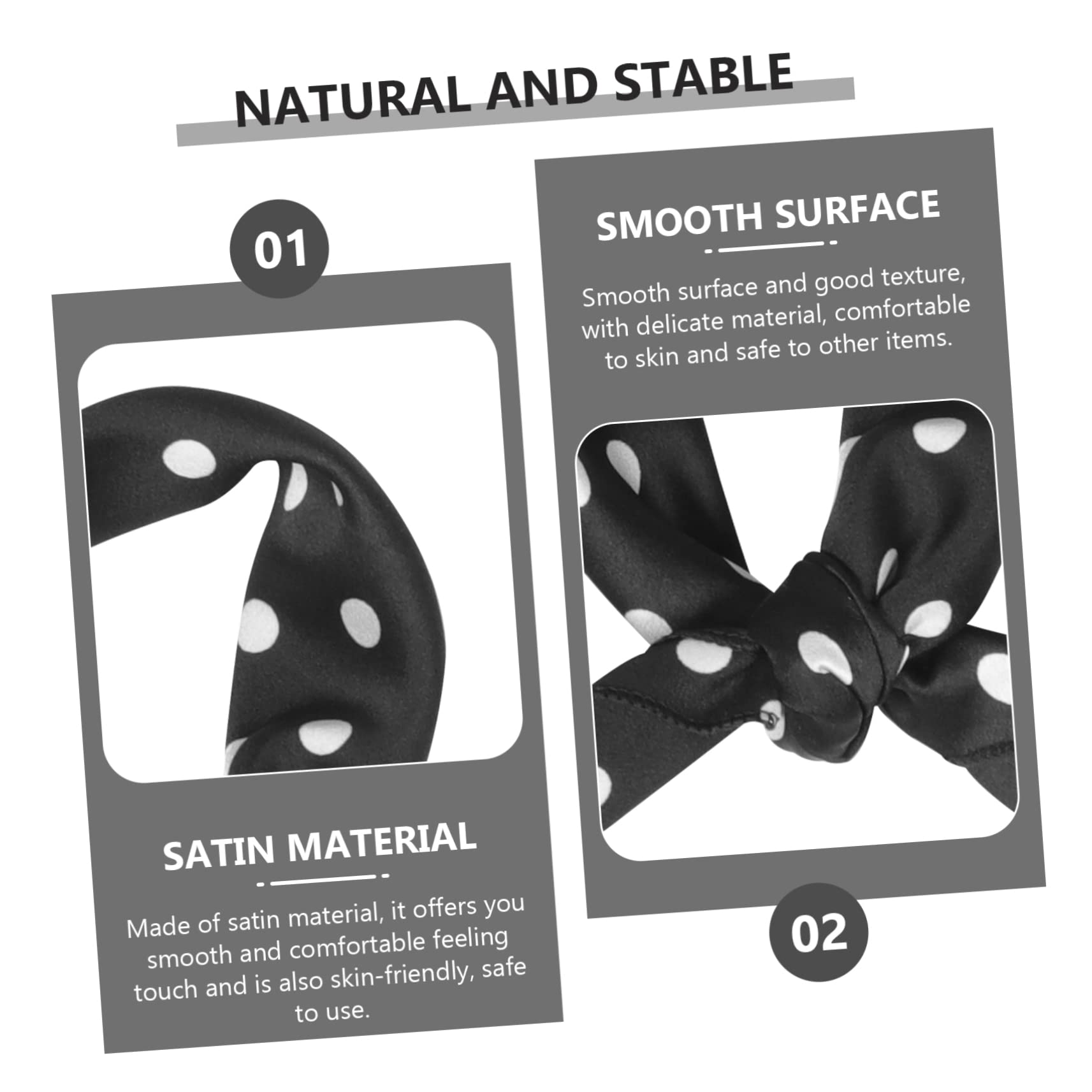 MAGICLULU 12piezas Pañuelo De Satén Para Mujer Bufanda De Moda Retro Accesorios Cabello y
