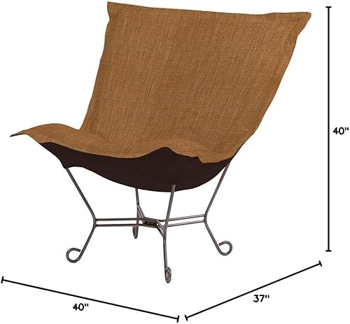 Miniatura 203 de Howard Elliott - Silla de asiento con tapa, asiento alternativo multiusos con marco de titanio, muebles de patio para campamento, hogar, interior y