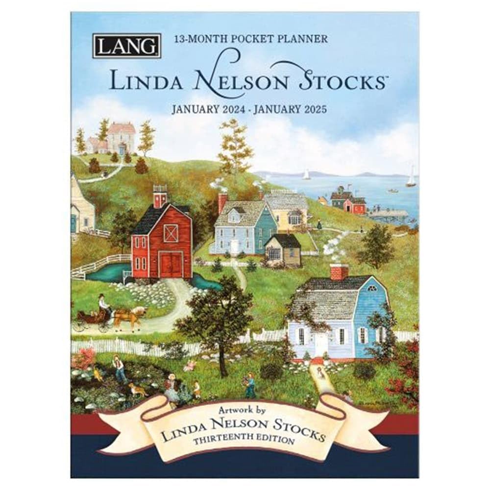 Linda Nelson Stocks 2024 Monthly Pocket Planner