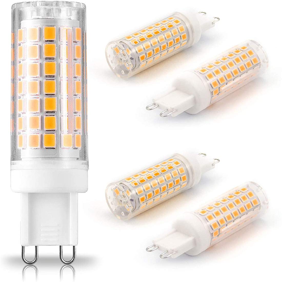 Ampoule G9 LED dimmable 6W blanc chaud 3000K lot de 6 - 8