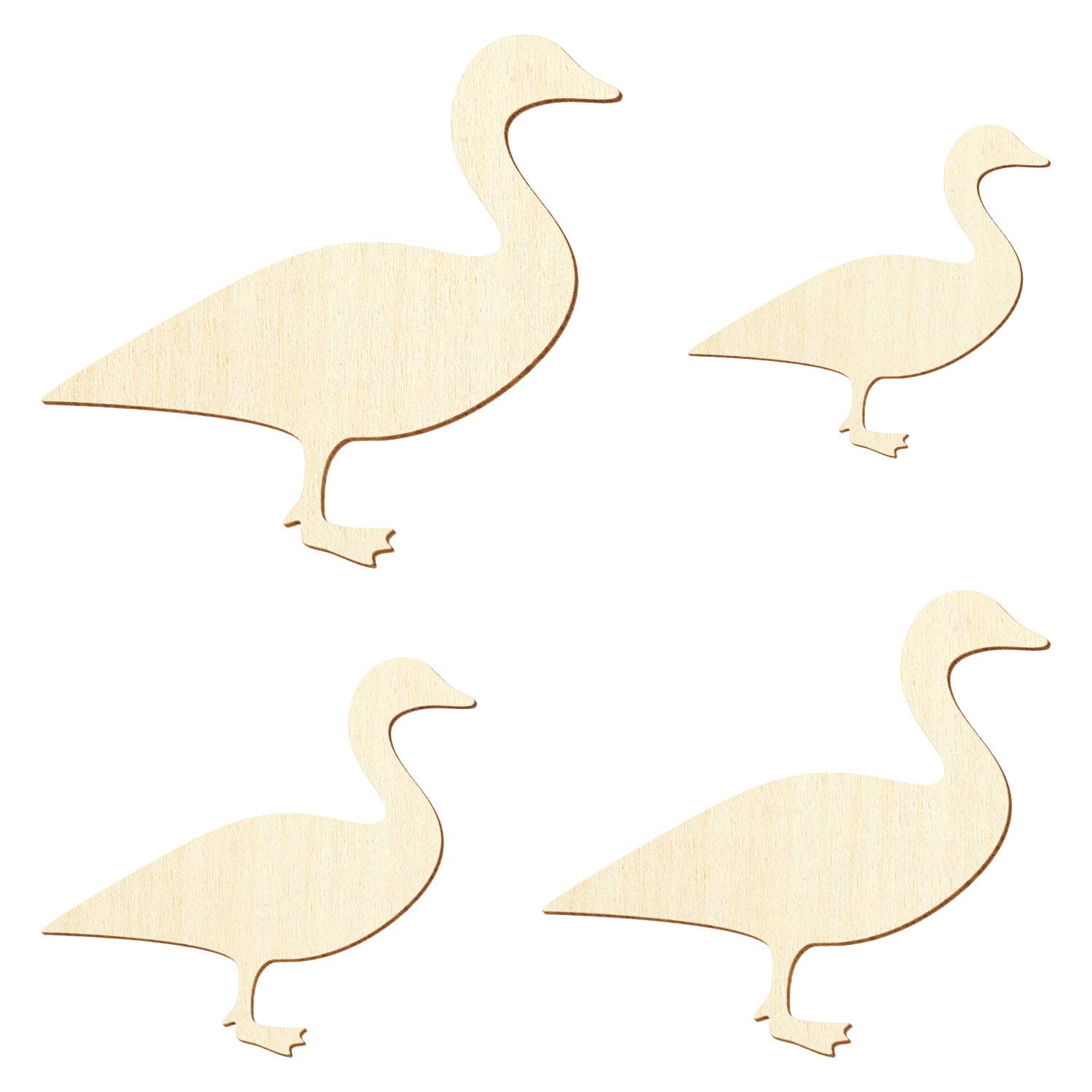 Madera Canadagans – Decoración para manualidades 3 – 50 cm, tamaño: 47 cm, paquete con 10 unidades