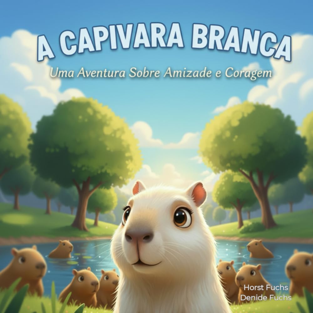 A CAPIVARA BRANCA: Uma Aventura Sobre Amizade e Coragem