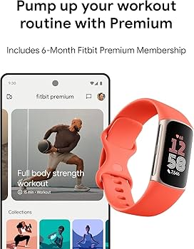 Google - Fitbit Charge 6 Coral Champagne Gold アル… Fitbit_Charge_6_Coral_Champagn