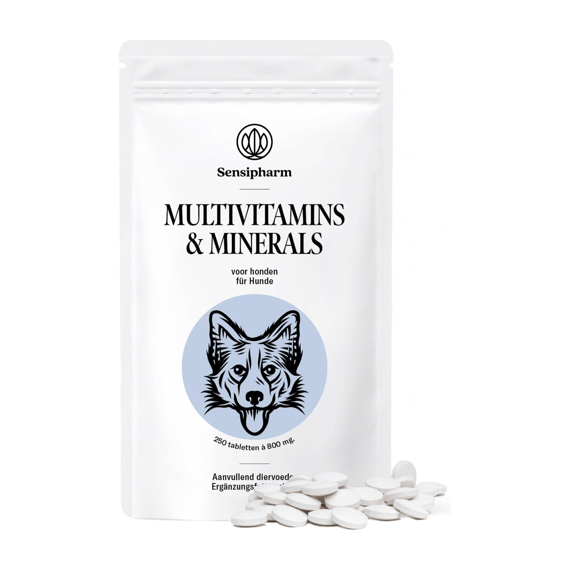 Multivitaminas Perro - 12 Vitaminas y 7 Minerales