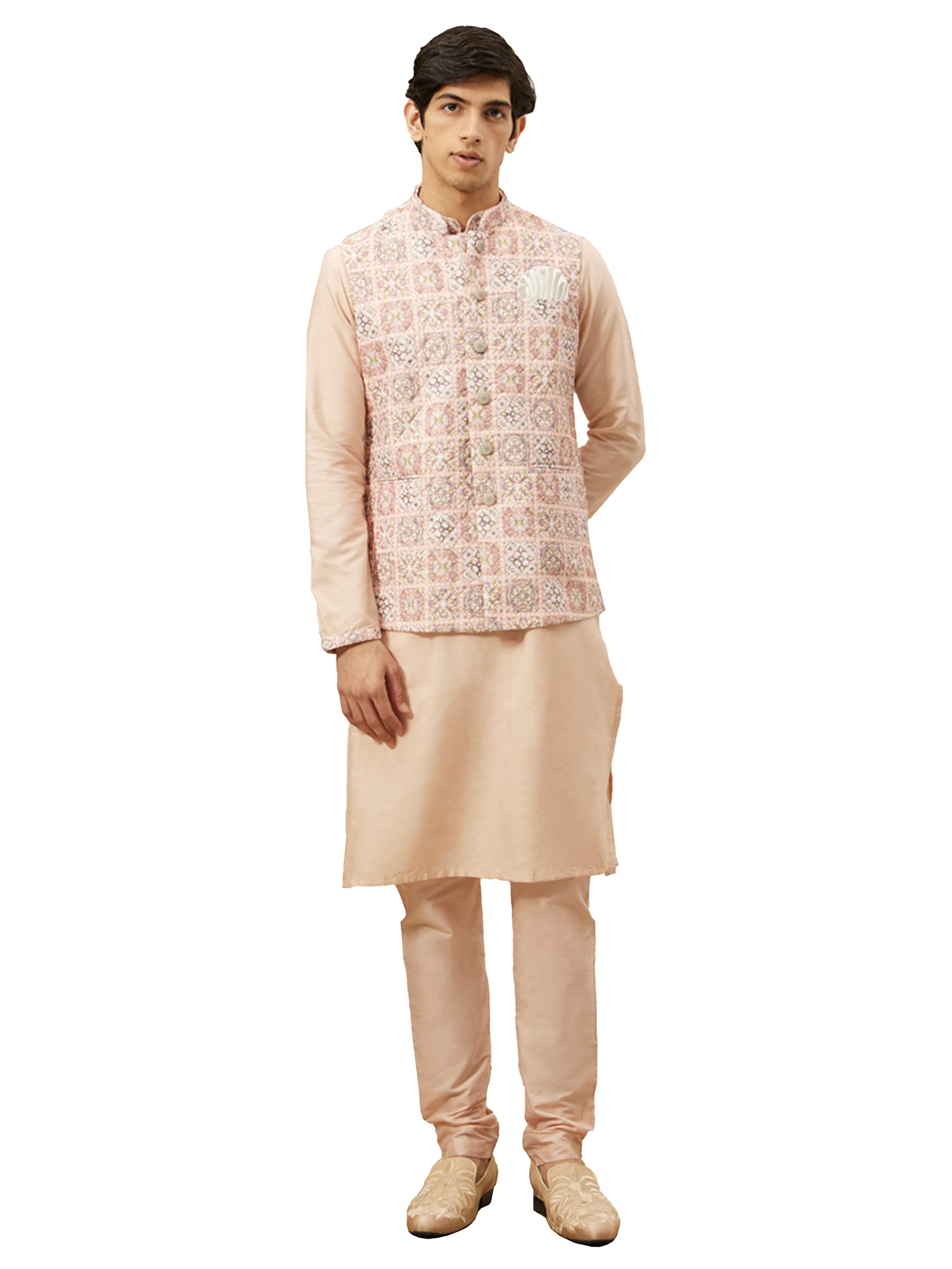 Mens Kurta Jacket Set-image-36