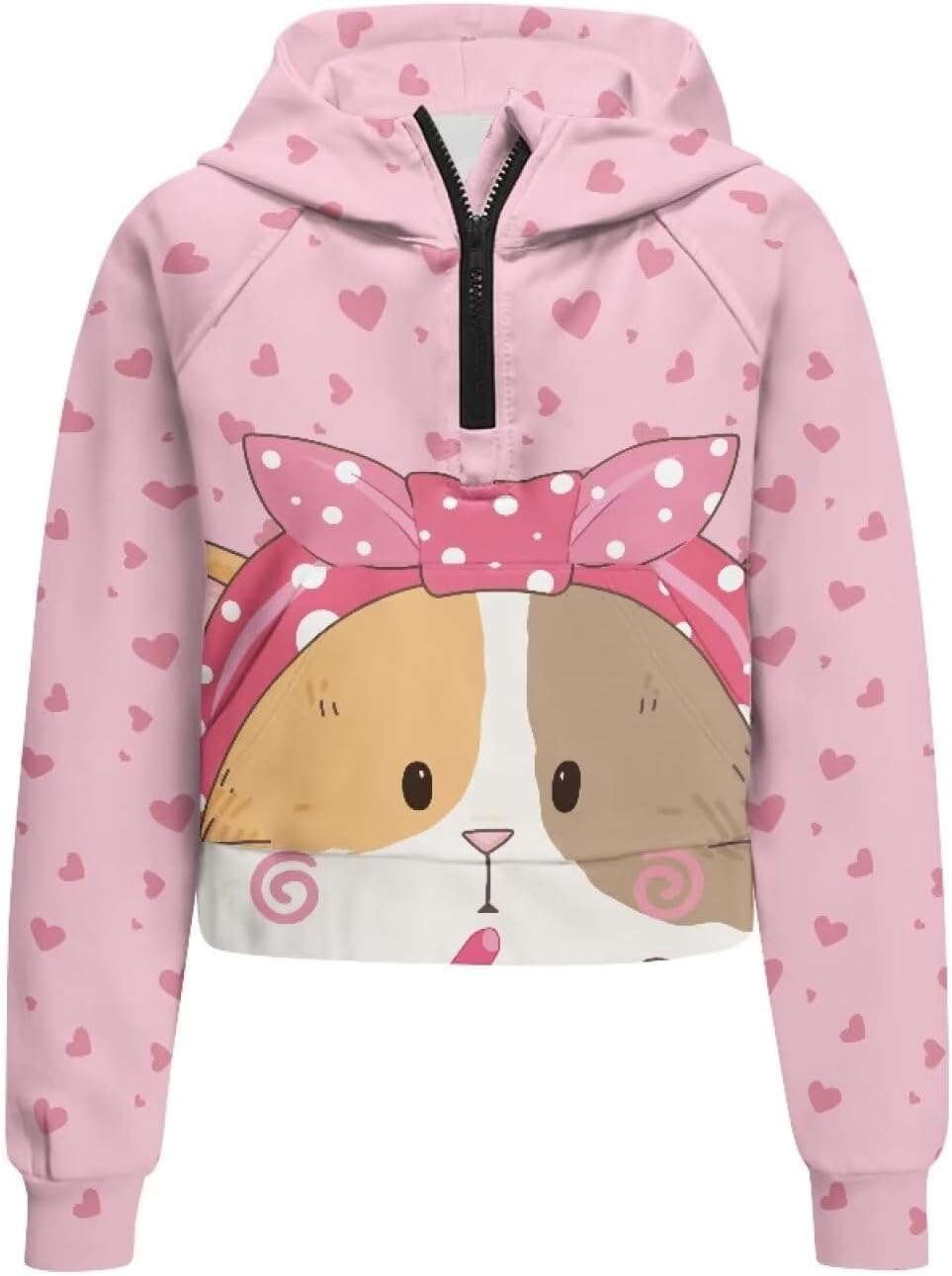 Girl's Hoodies Zip Up Long Sleeve Pullover Sweatshirts Lightweight Hooded Fall Jackets with Pocket