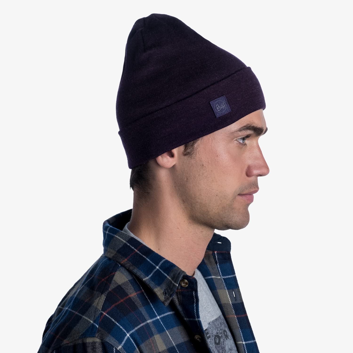 Buff Dla Dorosłych Merino Thermal Czapka Wełniana, Granatowy, 30
