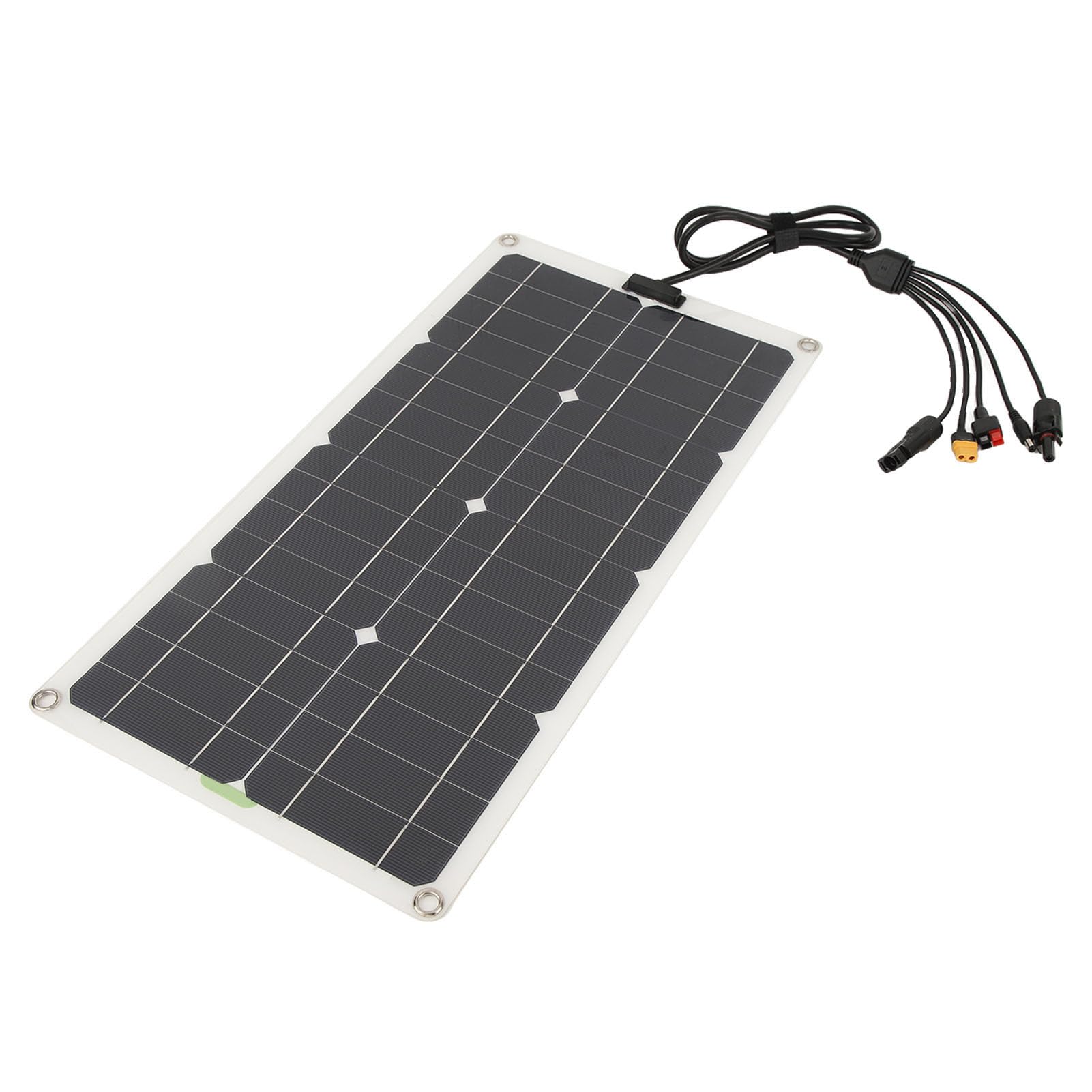 Sonew 250 W Monokristallines Solarpanel mit Controller und Zwei USB-Anschlüssen für Hocheffizientes Laden von Wohnmobilen mit 12 V, 24 V und 48