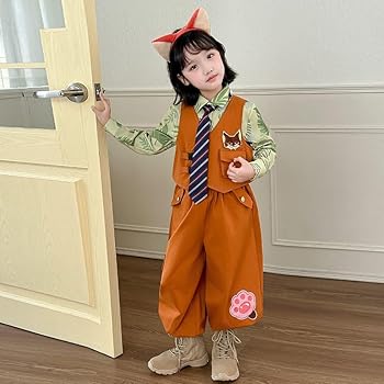 【R】ニック　衣装セット Amazon.co.jp: [fufumiko] ハロウィン コスチューム ズートピア ニック