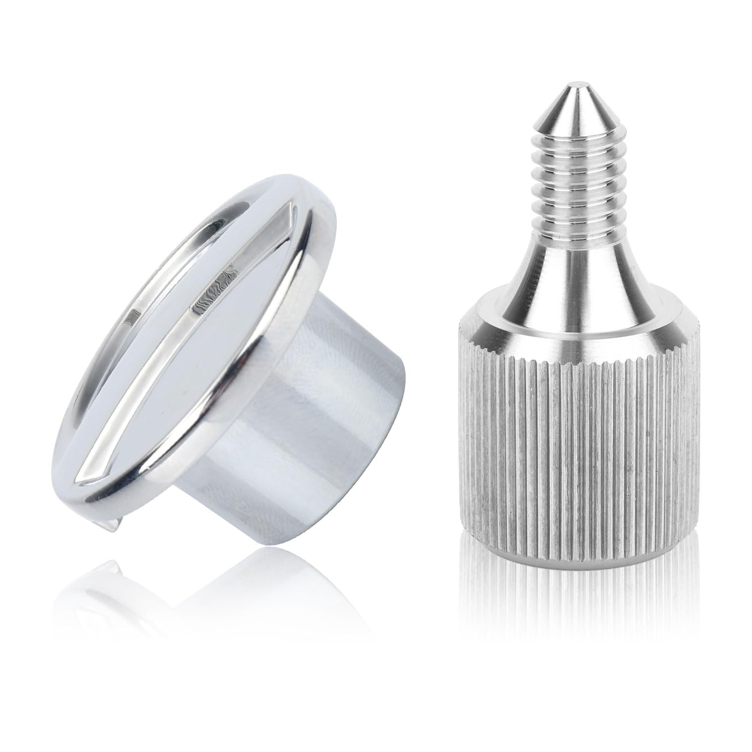 Fixing Attachment Screw with Hub Attachment Cap, Stainless Steel Mixer Knob Replacement Repair Parts for 4.5QT 5QT Tilt-Head Stand Mixer