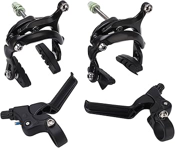 ブロンプトン用ブレーキセット　CNC加工　超軽量 260グラム　ブラック ブロンプトン用ブレーキセット CNC加工 超軽量 260グラム ブラック