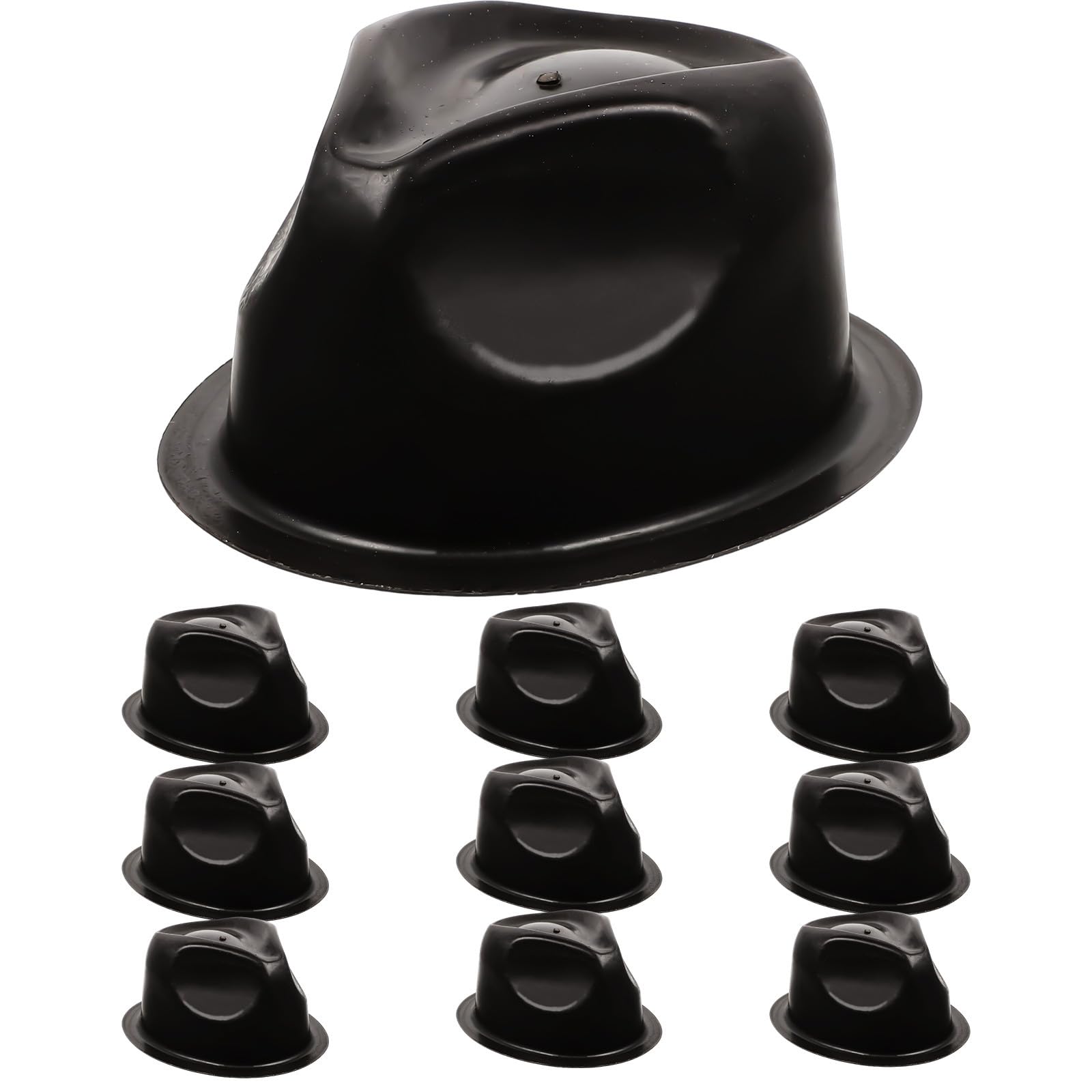 Présentoir à casquettes noir pour l'organisation du dressing de la maison