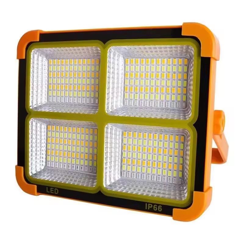 Solar LED Light for Home Outdoor Garden with Remote Control, 336 LEDs Super Bright Solar Flood Light, IP66 Waterproof, 12000mAh Battery, Emergency USB Charging Port (Portable Solar Lamp)-picture-22