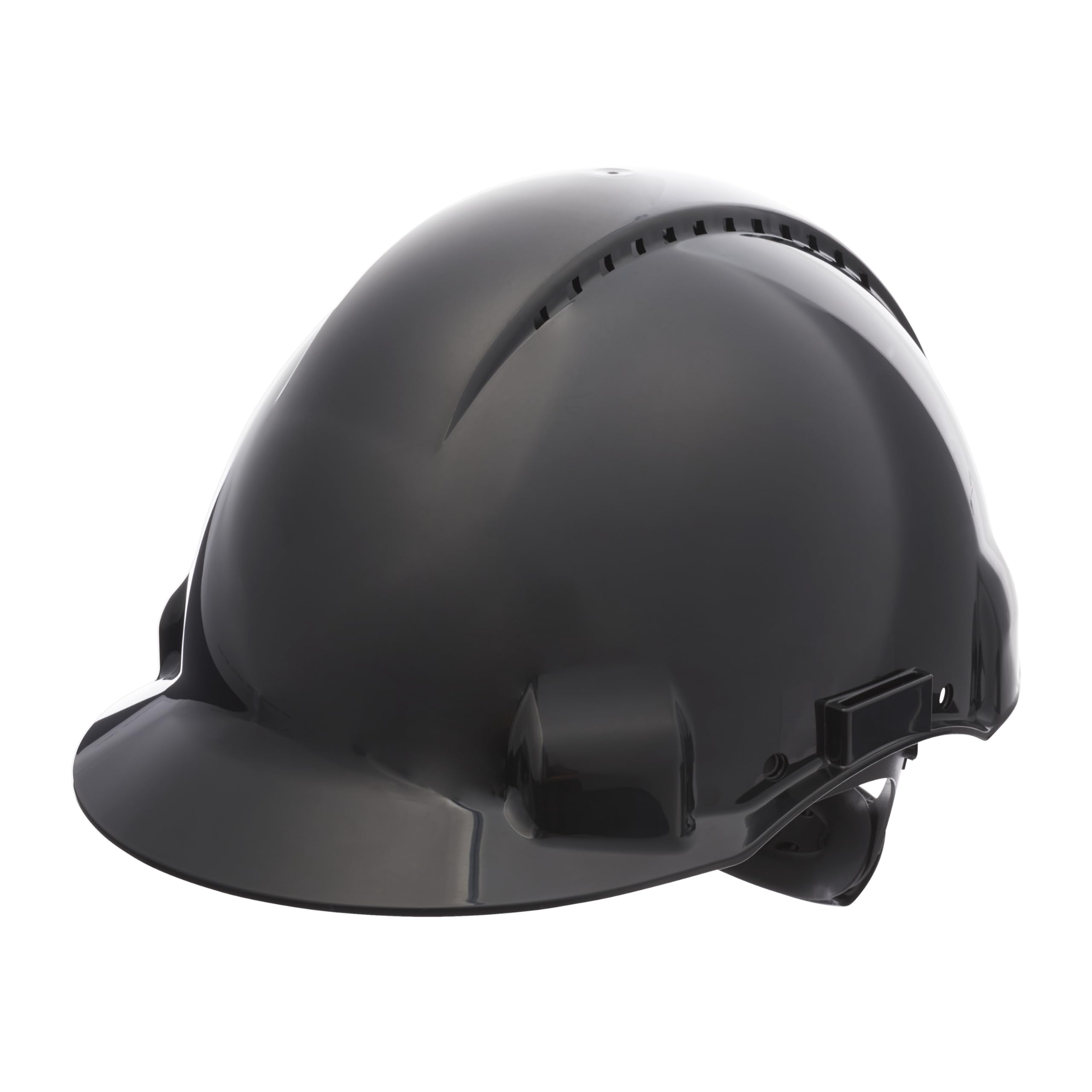 3M Schutzhelm, Uvicator, Ratschenverschluss, belüftet, Kunststoffschweißband, Schwarz, G3000NUV-SV