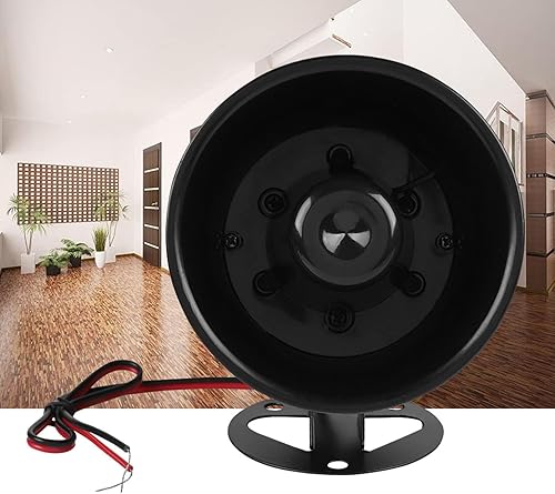 Miniatura 2 de 115dB DC 12V Altavoz de sirena de advertencia de alto decibelio bocina de advertencia de sirena de advertencia altavoz para oficina en casa