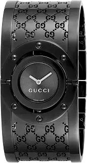 [GUCCI(グッチ)] トワール ウォッチ クォーツ 日常生活防水 サファイアガラス ブラック文字盤 YA112431 レディース [並行輸入品]