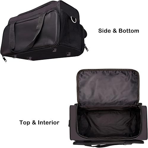 Miniatura 7 de Bolsa de peluquería para peluquería Solon, bolsa de herramientas de maquillaje, cosméticos, bolso portátil, estilista y artista de belleza, bolsa de