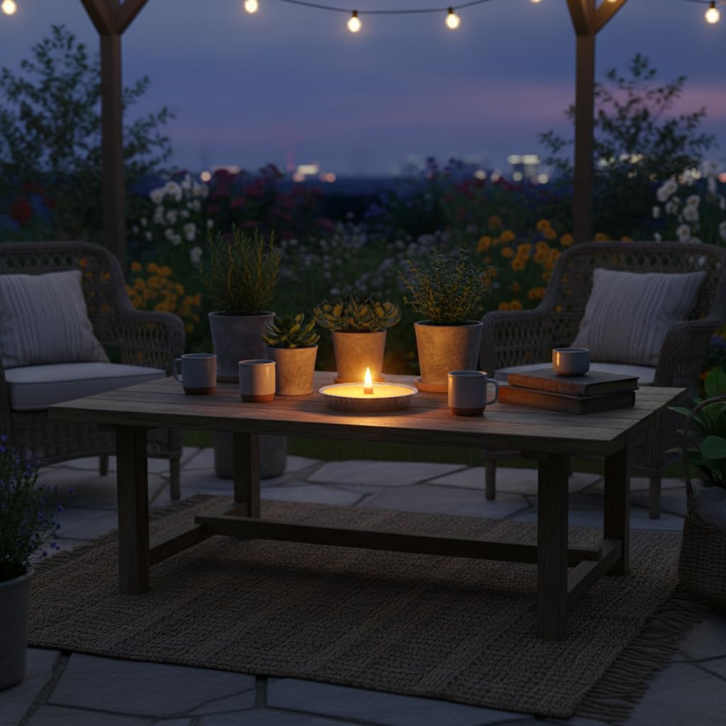 Cereria Di Giorgio - 32 fiaccole in alluminio alla Citronella di Java 100% Naturale - Anti zanzare e insetti - Diametro 16 cm - Durata 5 ore