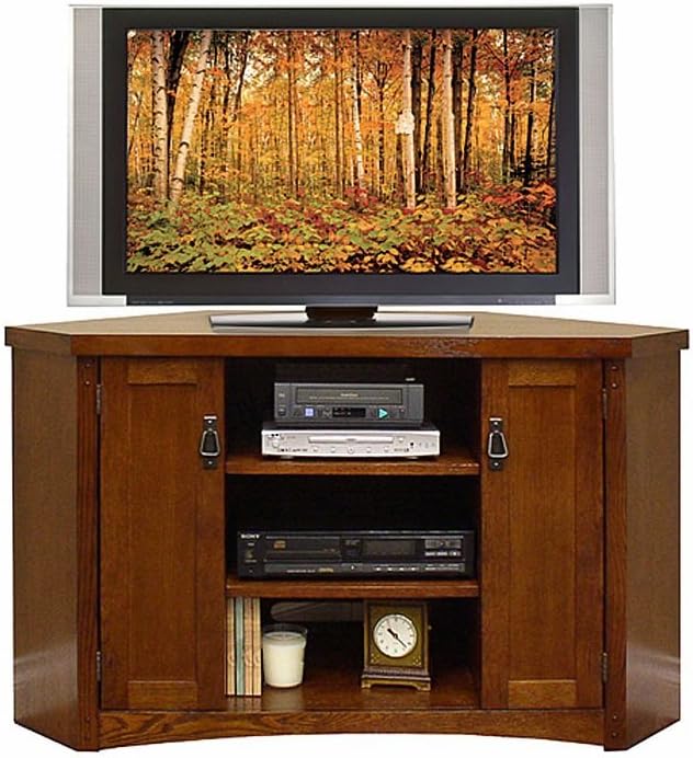 Martin Furniture Mission Pasadena Corner TV Stand Mission